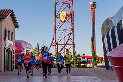 Fun Run Fundaci PortAventura, 2021 Por dentro del parque