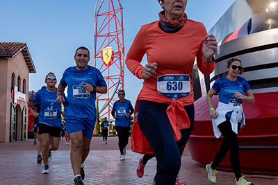 Fun Run Fundaci PortAventura, 2021 Por dentro del parque