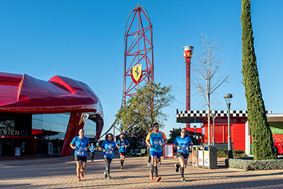 Fun Run Fundaci PortAventura, 2021 Por dentro del parque