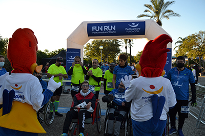 Fun Run Fundaci PortAventura, 2021 Por dentro del parque