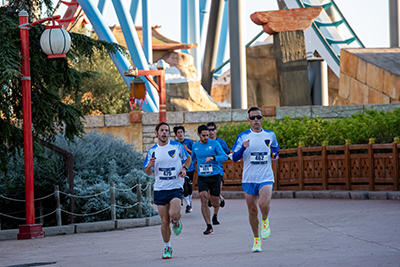 Fun Run Fundaci PortAventura, 2021 Por dentro del parque