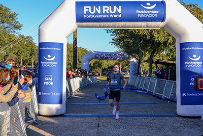 Fun Run Fundaci PortAventura, 2021 Por dentro del parque