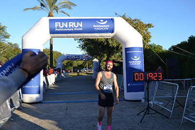 Fun Run Fundaci PortAventura, 2021 Por dentro del parque