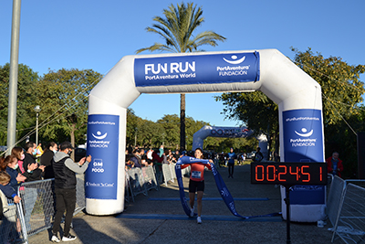 Fun Run Fundaci PortAventura, 2021 Por dentro del parque