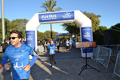 Fun Run Fundaci PortAventura, 2021 Por dentro del parque