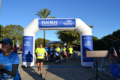 Fun Run Fundaci PortAventura, 2021 Por dentro del parque