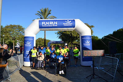 Fun Run Fundaci PortAventura, 2021 Por dentro del parque