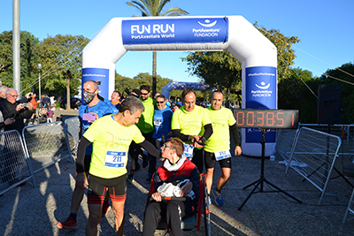 Fun Run Fundaci PortAventura, 2021 Por dentro del parque