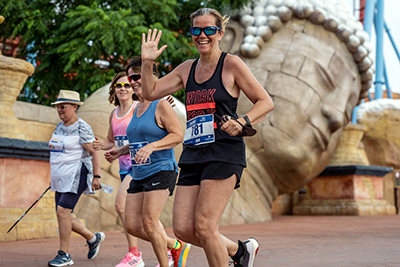 Fun Run Fundaci PortAventura, 2022 Por dentro del parque