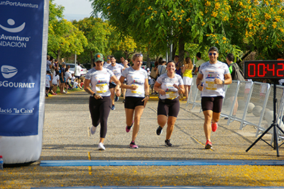 Fun Run Fundaci PortAventura, 2022 Por dentro del parque