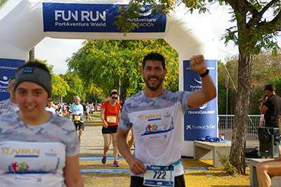 Fun Run Fundaci PortAventura, 2022 Por dentro del parque