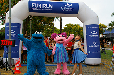 Fun Run Fundaci PortAventura, 2022 Por dentro del parque