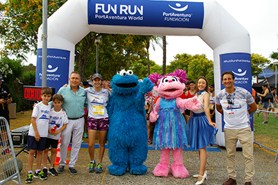 Fun Run Fundaci PortAventura, 2022 Por dentro del parque