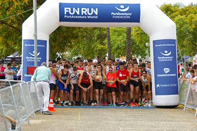 Fun Run Fundaci PortAventura, 2022 Por dentro del parque