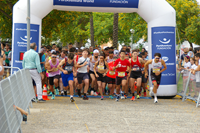 Fun Run Fundaci PortAventura, 2022 Por dentro del parque