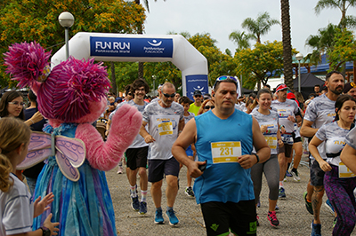 Fun Run Fundaci PortAventura, 2022 Por dentro del parque