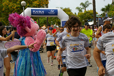 Fun Run Fundaci PortAventura, 2022 Por dentro del parque