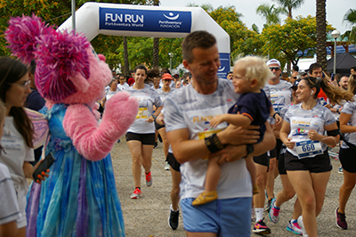 Fun Run Fundaci PortAventura, 2022 Por dentro del parque