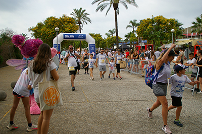 Fun Run Fundaci PortAventura, 2022 Por dentro del parque