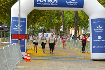 Fun Run Fundaci PortAventura, 2022 Por dentro del parque