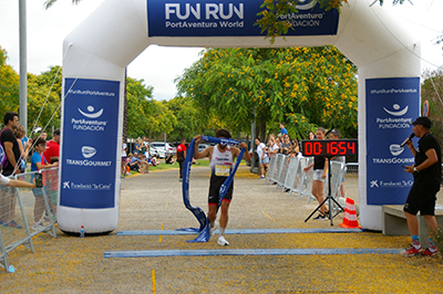 Fun Run Fundaci PortAventura, 2022 Por dentro del parque