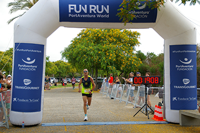 Fun Run Fundaci PortAventura, 2022 Por dentro del parque