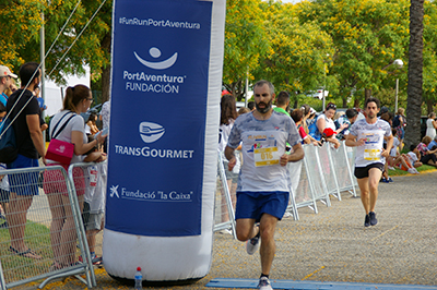 Fun Run Fundaci PortAventura, 2022 Por dentro del parque