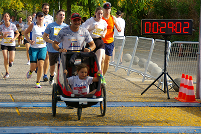 Fun Run Fundaci PortAventura, 2022 Por dentro del parque