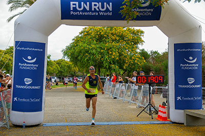 Fun Run Fundaci PortAventura, 2022 Por dentro del parque