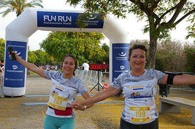 Fun Run Fundaci PortAventura, 2022 Por dentro del parque