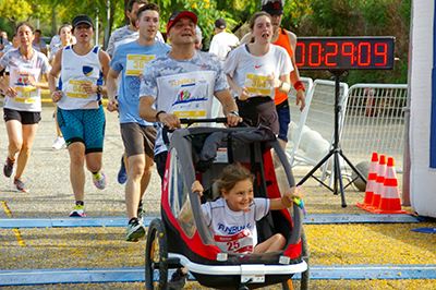 Fun Run Fundaci PortAventura, 2022 Por dentro del parque