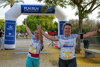 Fun Run Fundaci PortAventura, 2022 Por dentro del parque