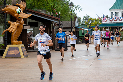 Fun Run Fundaci PortAventura, 2022 Por dentro del parque