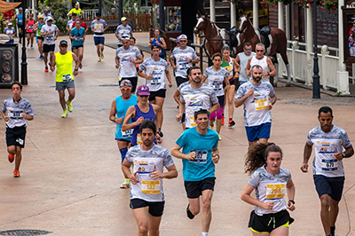 Fun Run Fundaci PortAventura, 2022 Por dentro del parque