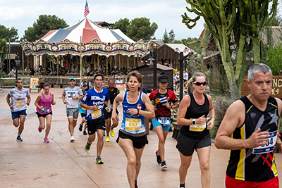 Fun Run Fundaci PortAventura, 2022 Por dentro del parque