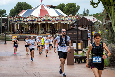 Fun Run Fundaci PortAventura, 2022 Por dentro del parque