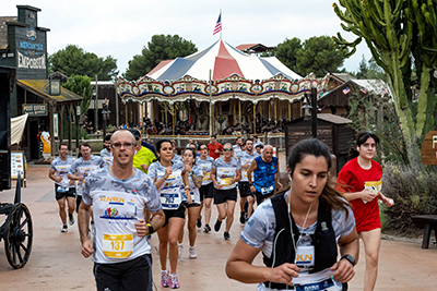 Fun Run Fundaci PortAventura, 2022 Por dentro del parque