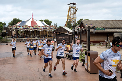 Fun Run Fundaci PortAventura, 2022 Por dentro del parque