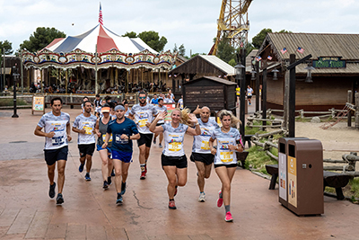 Fun Run Fundaci PortAventura, 2022 Por dentro del parque