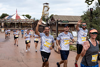 Fun Run Fundaci PortAventura, 2022 Por dentro del parque