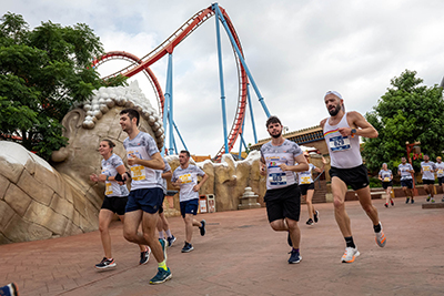 Fun Run Fundaci PortAventura, 2022 Por dentro del parque