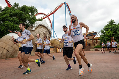 Fun Run Fundaci PortAventura, 2022 Por dentro del parque