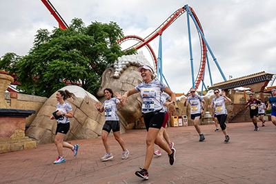 Fun Run Fundaci PortAventura, 2022 Por dentro del parque