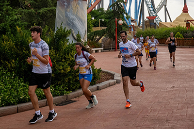 Fun Run Fundaci PortAventura, 2022 Por dentro del parque