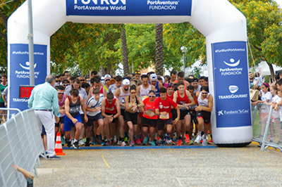 Fun Run Fundaci PortAventura, 2022 Por dentro del parque