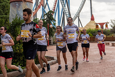 Fun Run Fundaci PortAventura, 2022 Por dentro del parque