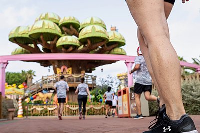 Fun Run Fundaci PortAventura, 2022 Por dentro del parque