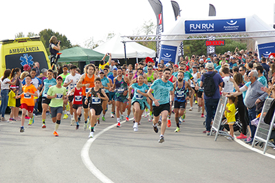 Fun Run Fundaci PortAventura, 2023 Por dentro del parque