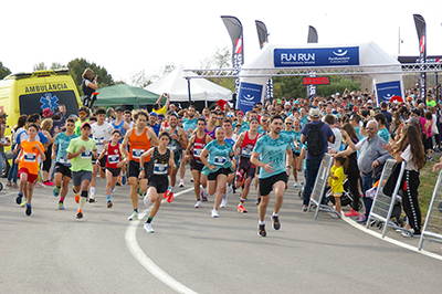 Fun Run Fundaci PortAventura, 2023 Por dentro del parque