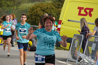 Fun Run Fundaci PortAventura, 2023 Por dentro del parque